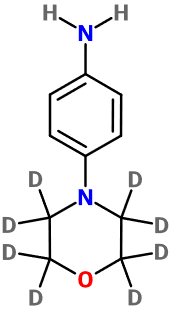 (image for) MC004503 4-Morpholinoaniline-d8